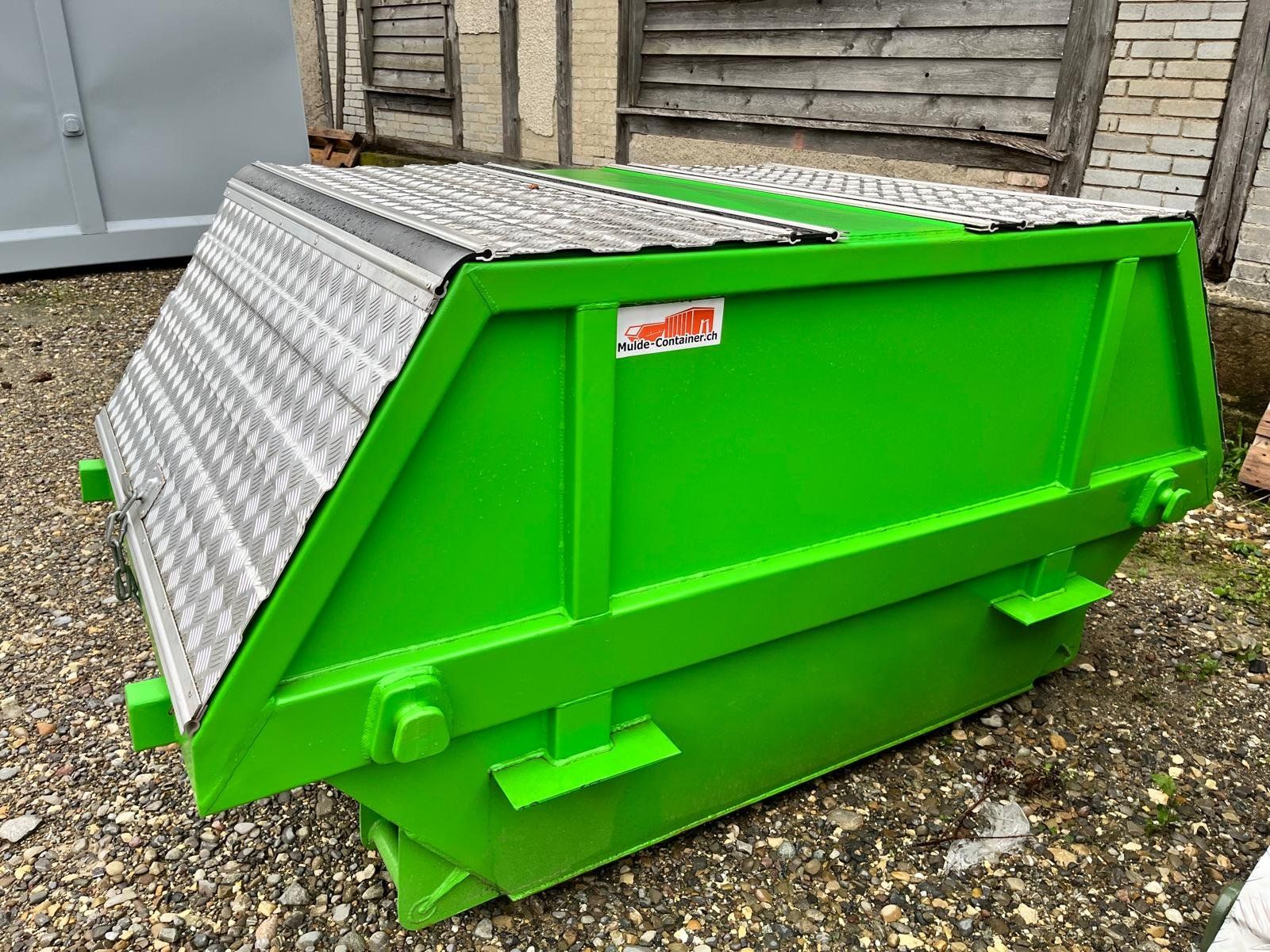 Contenitori edile: Aludeckel Minimulde 2.5 m3 – Nuovo e nell'imballaggio originale da Tägerschen venduto da Mulde-Container 2