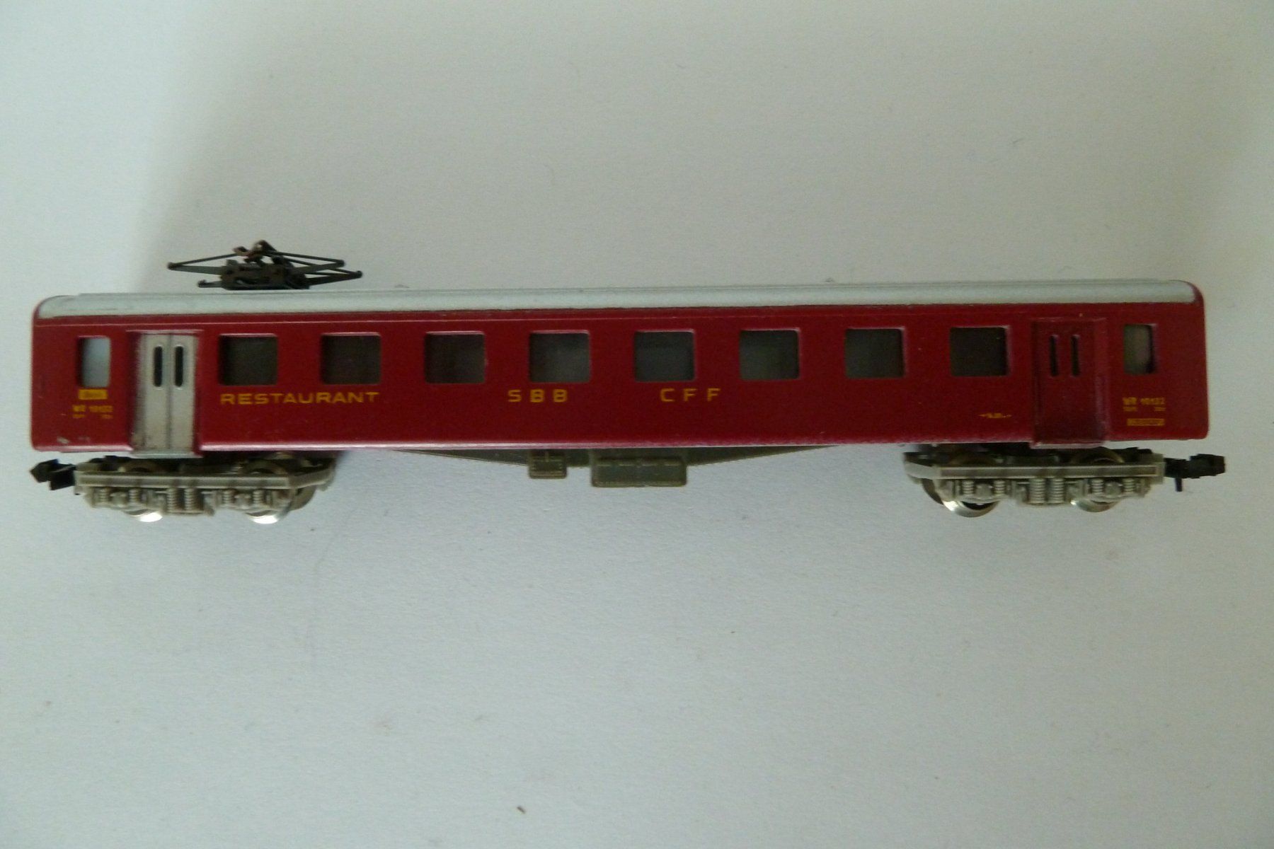 Lima Modellini di ferrovie: Lima SBB Speisewagen Spur N – Usato da Dozwil venduto da Kouma77