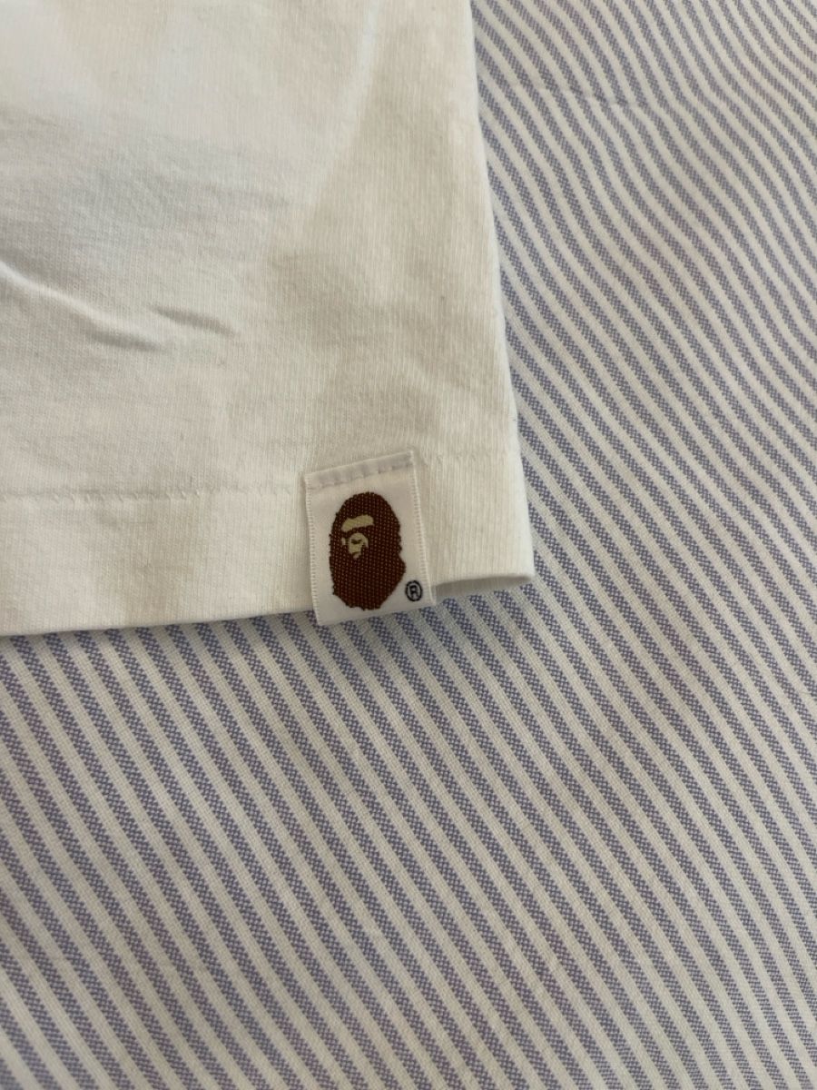 Bape T-shirts: Tshirt bape blanc taille S – Neuf (Voir description) à Troinex par bor_r92l 1
