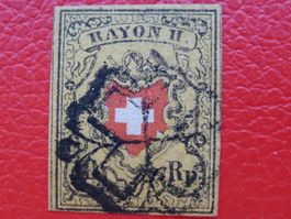 Rayon II (16II) T.19 B1-RU, Züri-Rosette + ATTEST