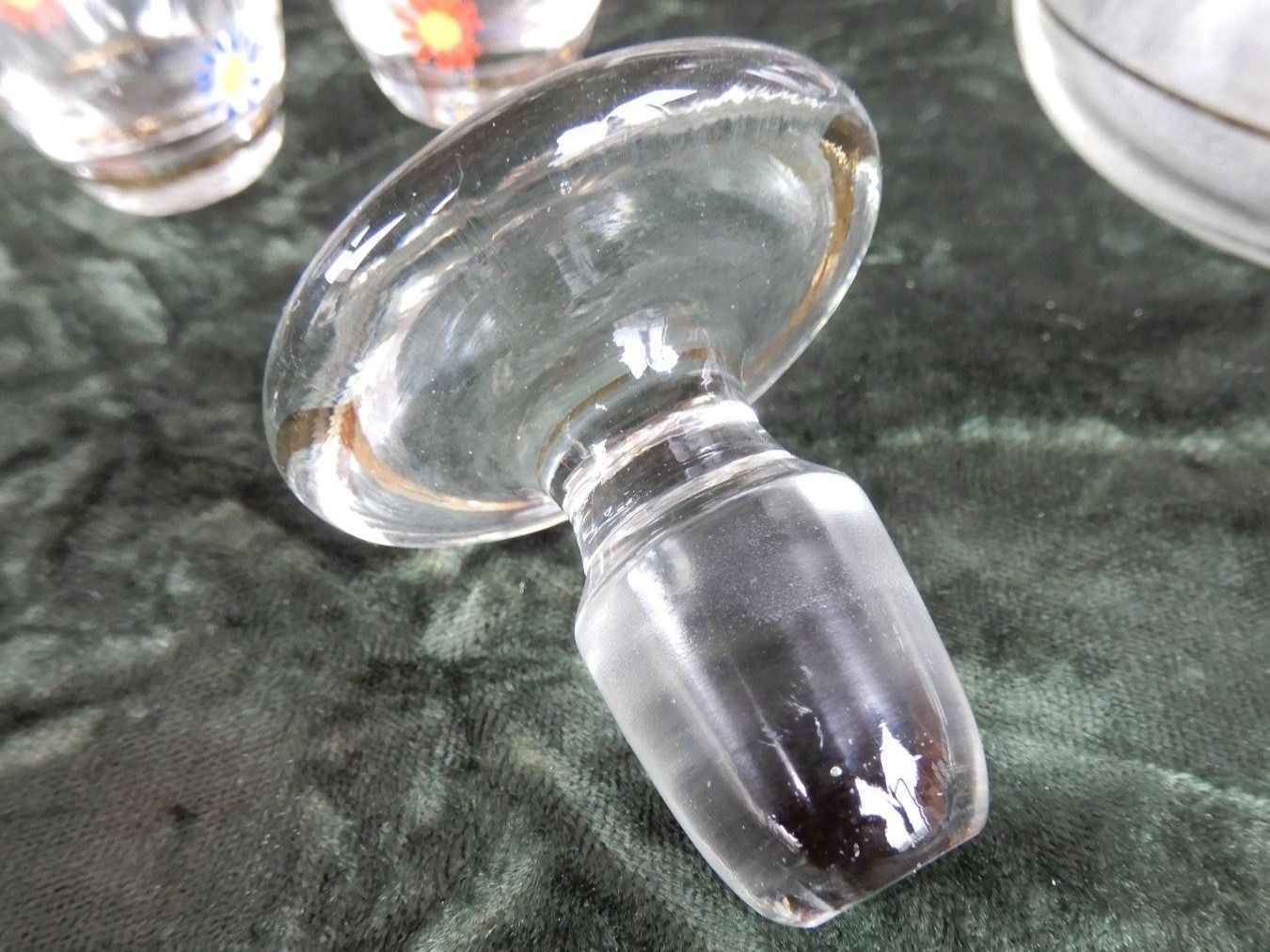 Bicchieri: 60ER JAHRE SCHNAPSGLAS SET – Usato da Huttwil venduto da Kunterbuntli 1