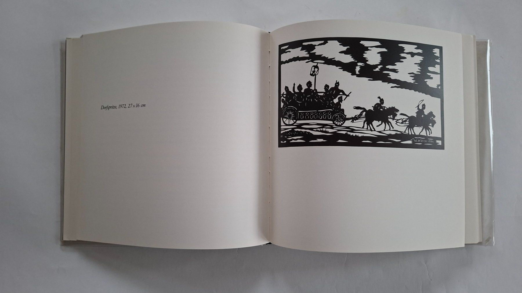 Bücher: Werner Häfeli, Scherenschnitte, sign. W. Häfeli, C. Misteli – Gebraucht aus Opfikon von Diversamente 6