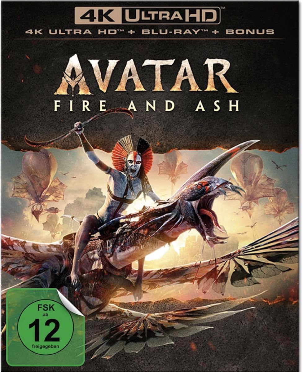 Tutti i DVDs: Avatar Fire and Ash 4K UHD Blu-ray + Bonus – Nuovo (secondo la descrizione) da Schlieren venduto da lacosta007