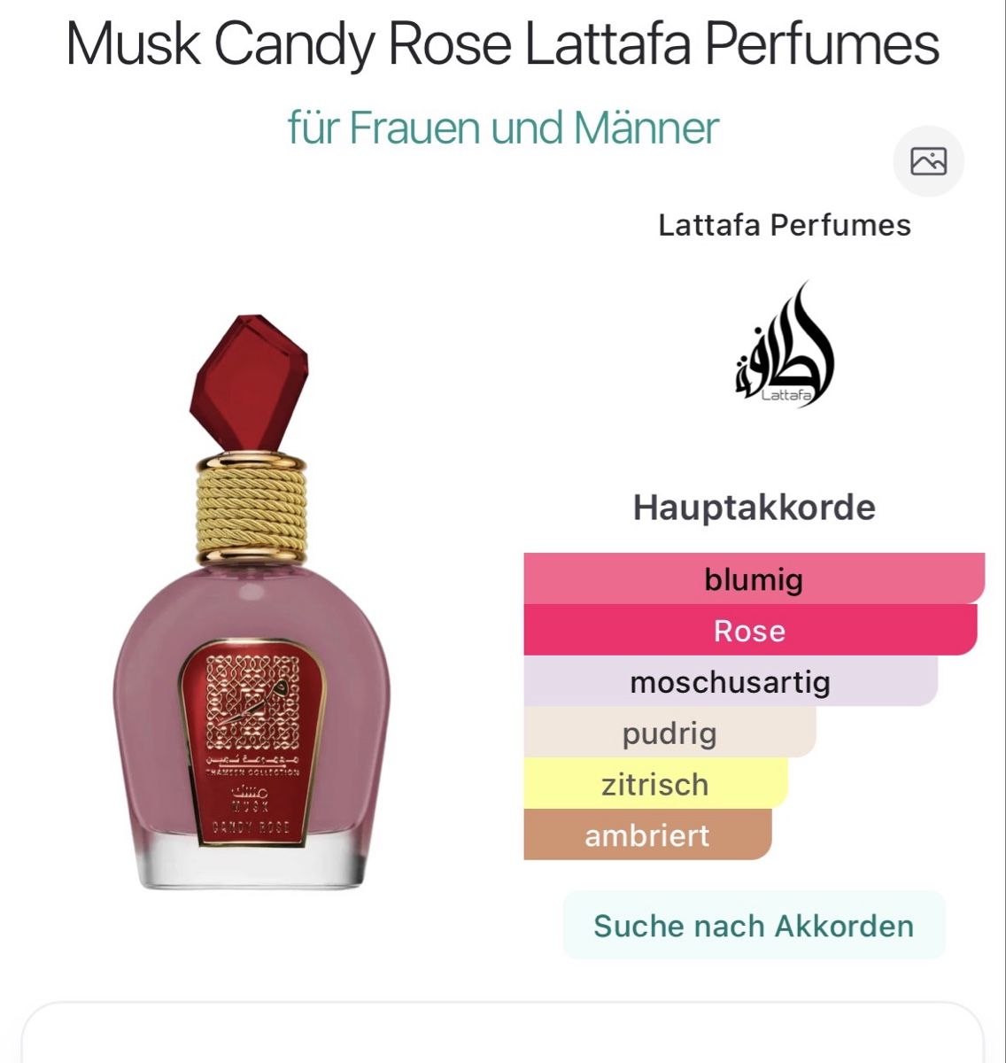 Lattafa Parfum & Eau de Toilette: Lattafa Musk Candy Rose – Neu (gemäss Beschreibung) aus Visp von Orion-1 1