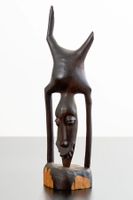 Belle statuette africaine ébène - Burkina Faso