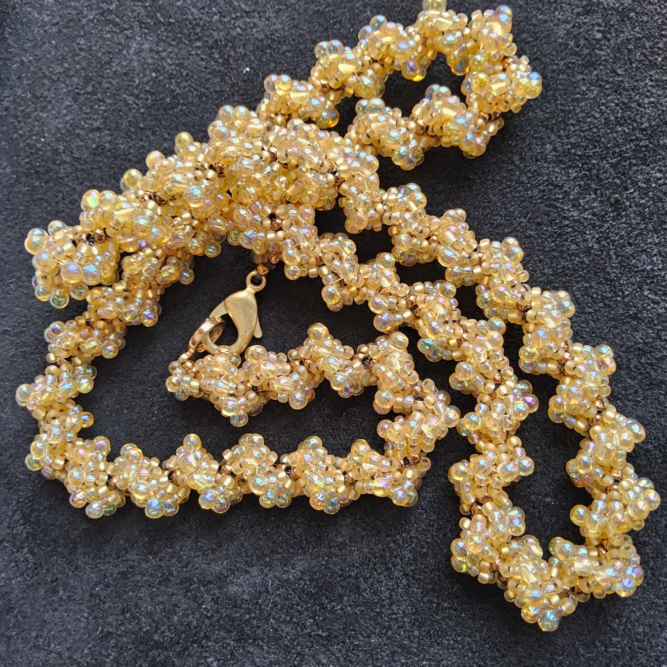 Ketten: Vintage 40er Tschechien Perlchen Collier/Halskette – Gebraucht aus Zürich von helsan
