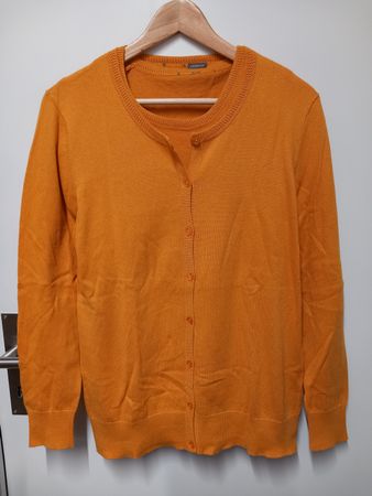 Dottergelbes Cashmere Blend Twinset MANOR ca Gr.38/40