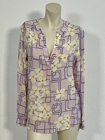 👚 Herzen's Angelegenheit Seiden Bluse, Mehrfarbig, Gr 36 👚