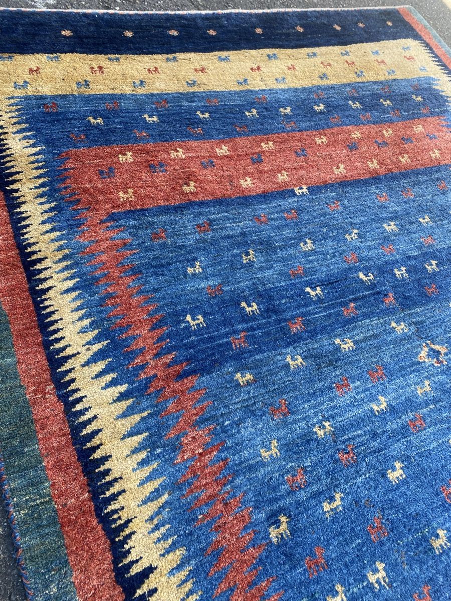Tappeti: Dekorative Perser Teppich Gabbeh – Usato da Männedorf venduto da Adamiat 8