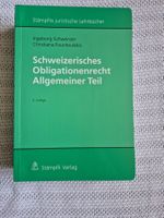 Schweizerisches Obligationenrecht Allgemeiner Teil