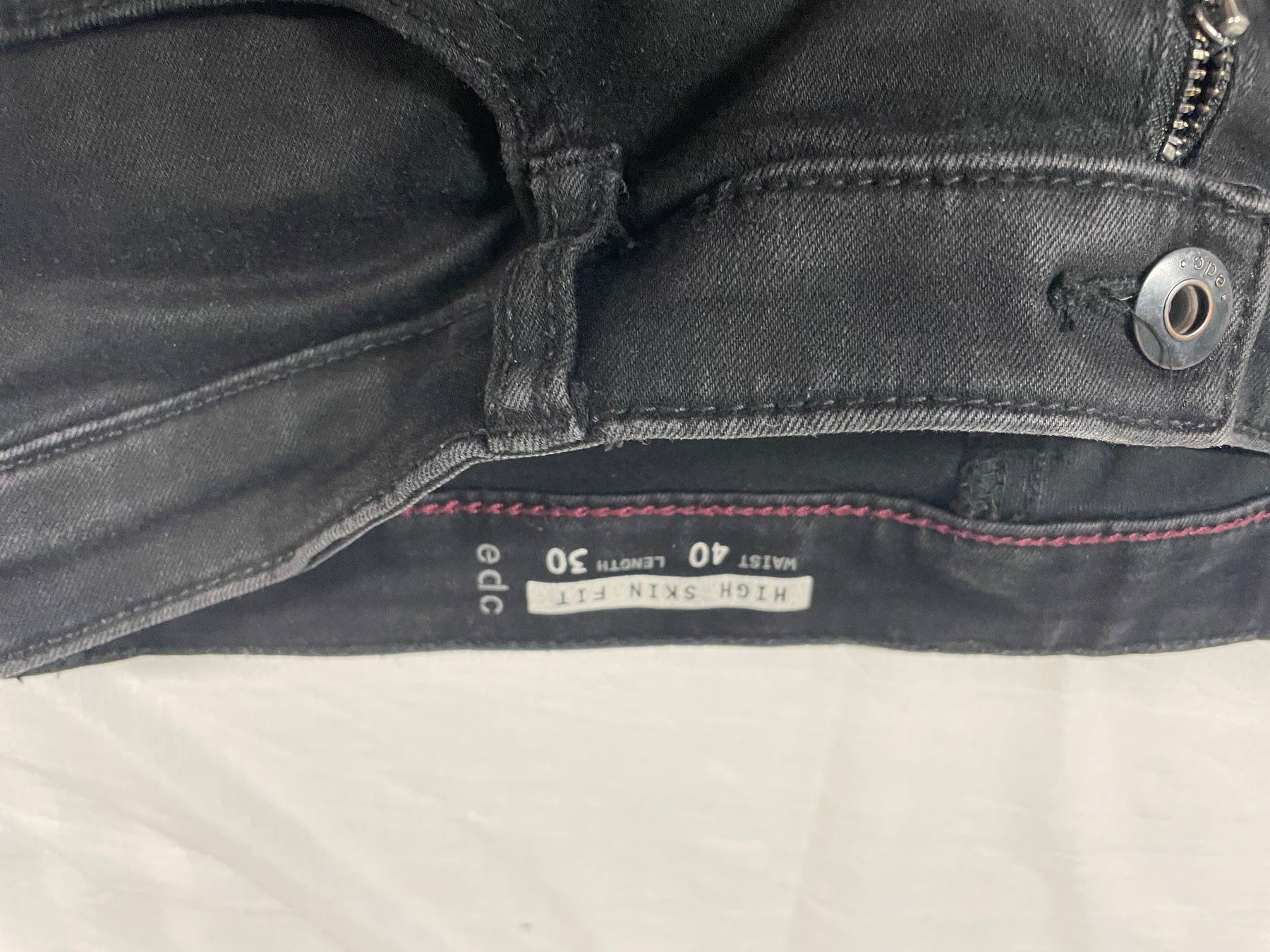 Jeans: Jeeans edc, schwarz – Usato da Aesch BL venduto da schastu 1