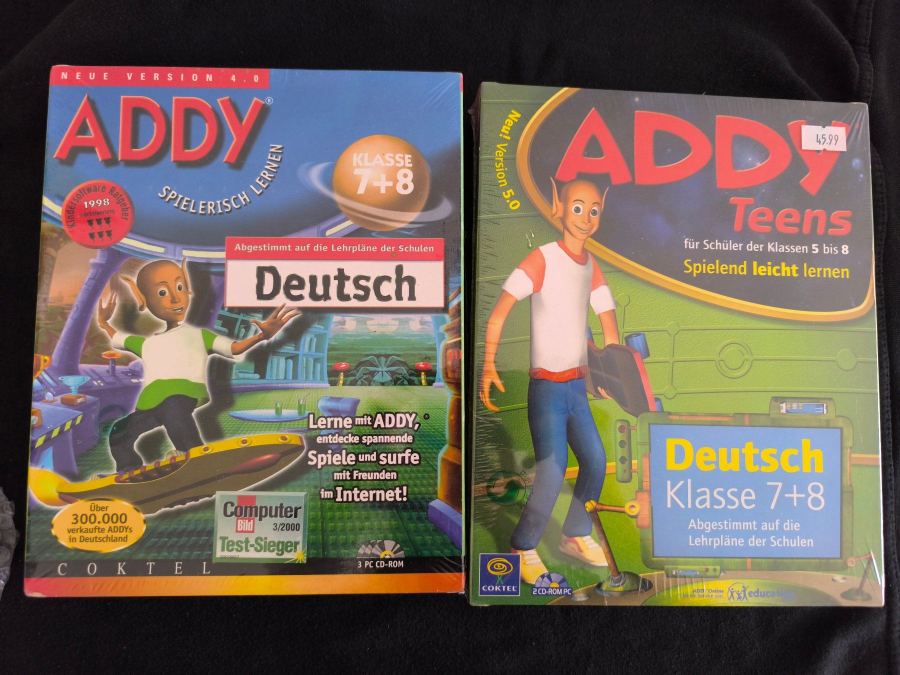 Giochi: Addy PC Set Sealed – Nuovo e nell'imballaggio originale da Schüpfen venduto da RetroSteelix