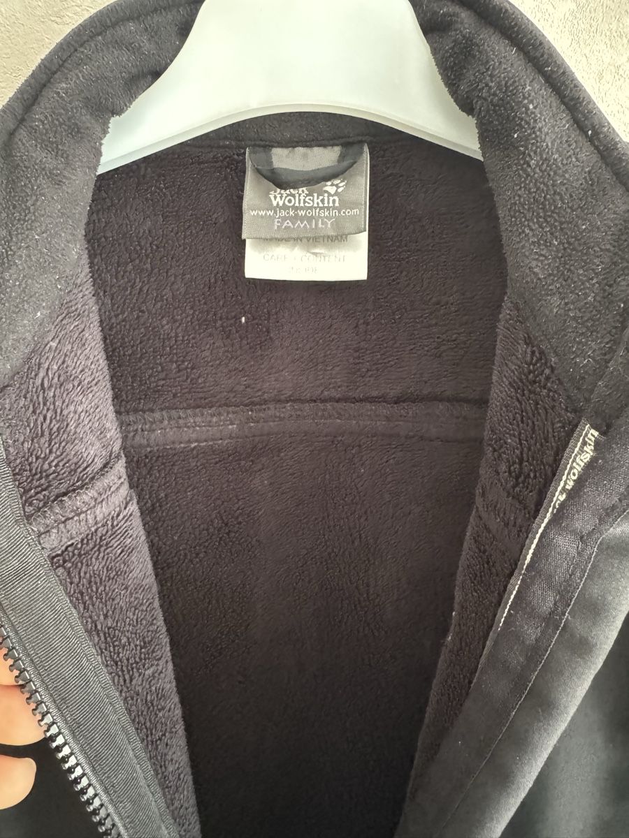 Jack Wolfskin Giacche & Cappotti: Jack Wolfskin Softshell Jacke Gr. 104, Schwarz, Warm - Top! – Usato da Flumenthal venduto da Krajan 3