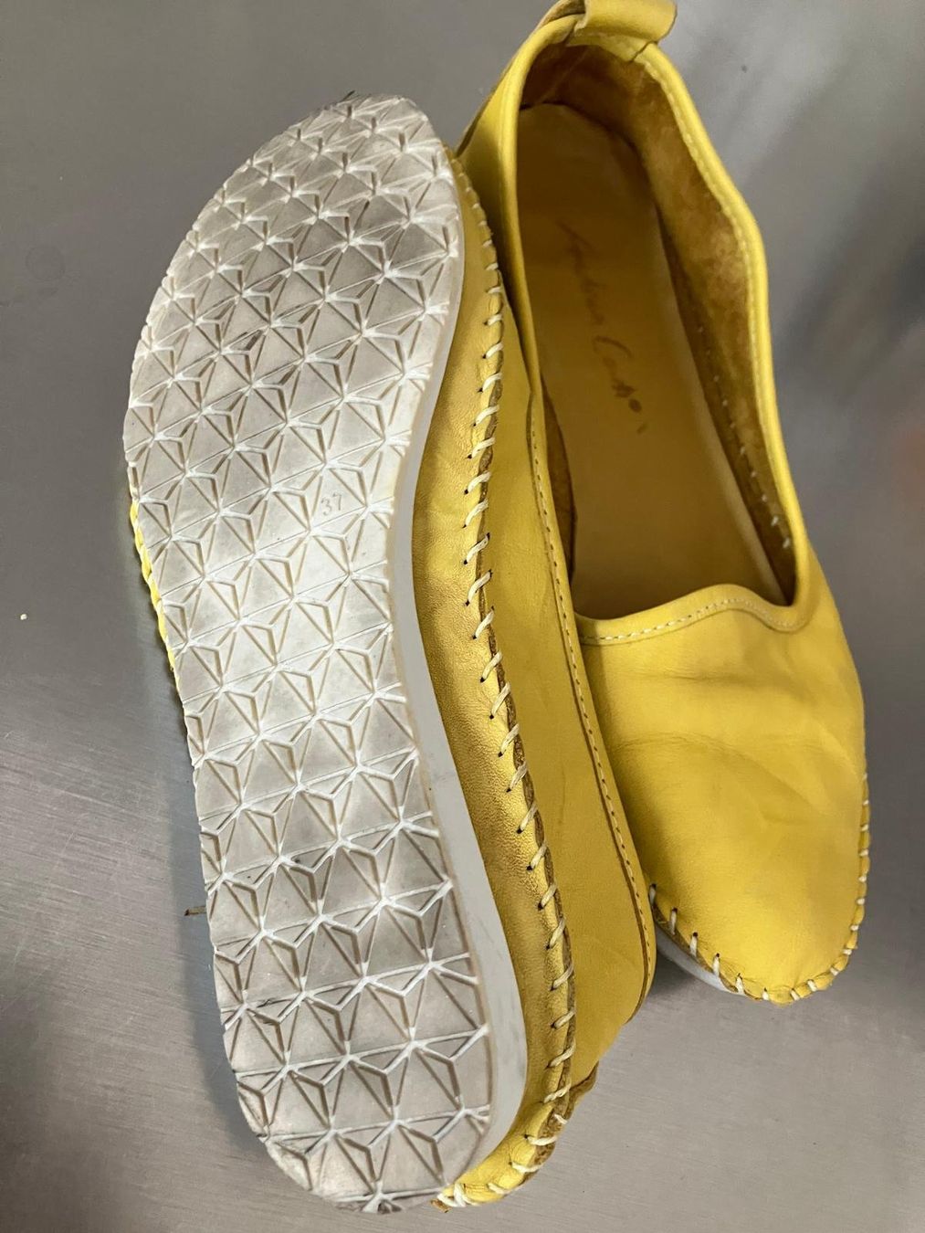 Scarpe da donna: Andrea Conti Leder-Slipper  Grösse 37 – Usato da Allenwinden venduto da Obalu 1