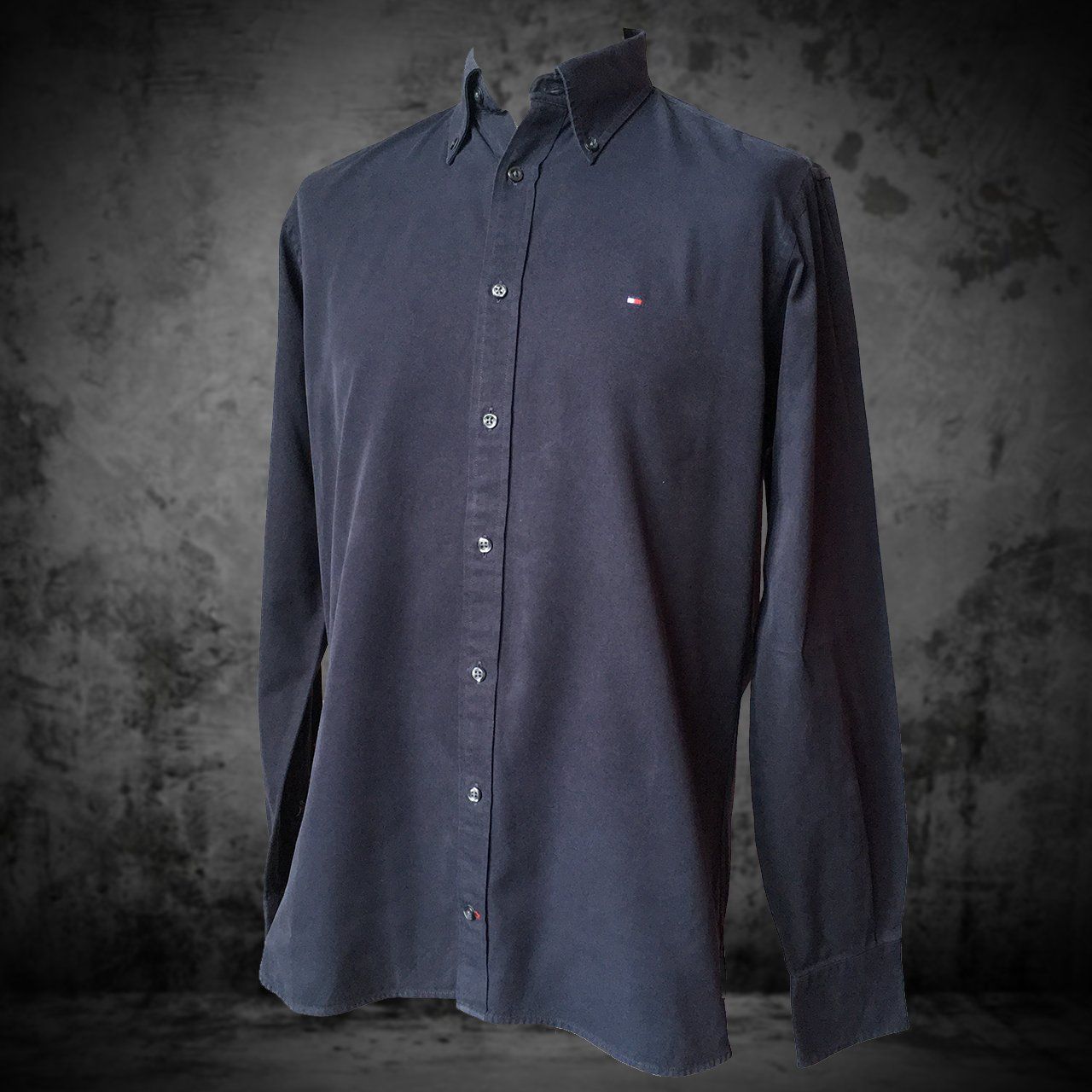 Tommy Hilfiger Hemden: Shirt Tommy Hilfiger Blue Deep Men M – Gebraucht aus Genève von ang_7j7j