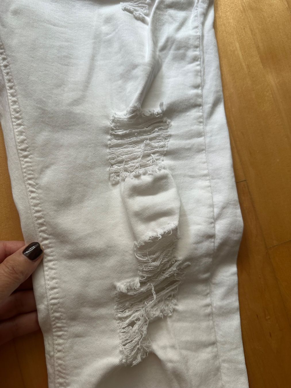 Jeans: Weisse Jeans im destroyed Look! Gr. 38 – Nuovo (secondo la descrizione) da Altendorf venduto da Eastwick4 2