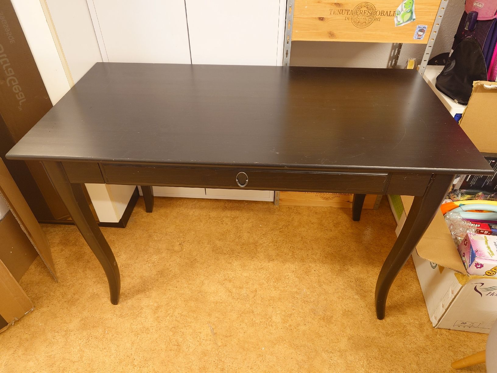 Ikea Tavoli da trucco: Tisch schwarz mit Schublade – Usato da Zürich venduto da daredreamer
