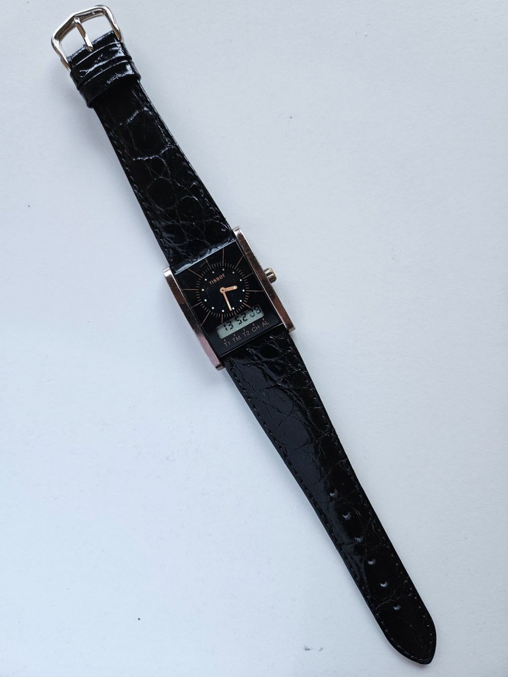 Tissot Uhren: 274 Tissot Two Timer schwarz Quartz – Gebraucht aus Berikon von mmm21 3