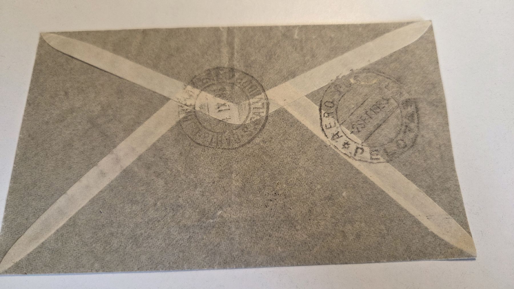 Alle Briefmarken: 1933 Flug Brief  Brasilien  – Gebraucht aus Arni AG von Moth68 1