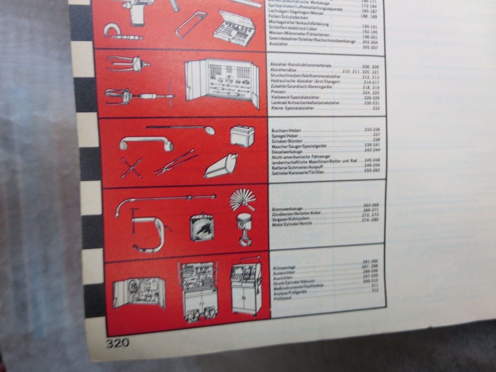 Original Snap On Werkzeug Katalog deutsch Jahrgang 1983