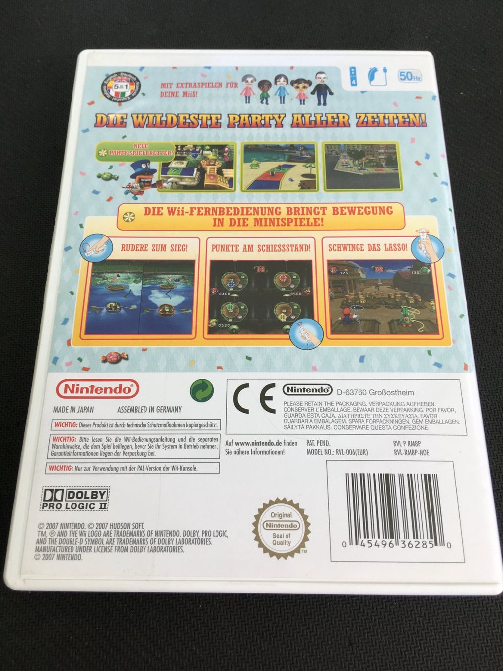 Nintendo Giochi: Mario Party 8 - Nintendo Wii – Usato da St.Gallen venduto da Punktchen01 1