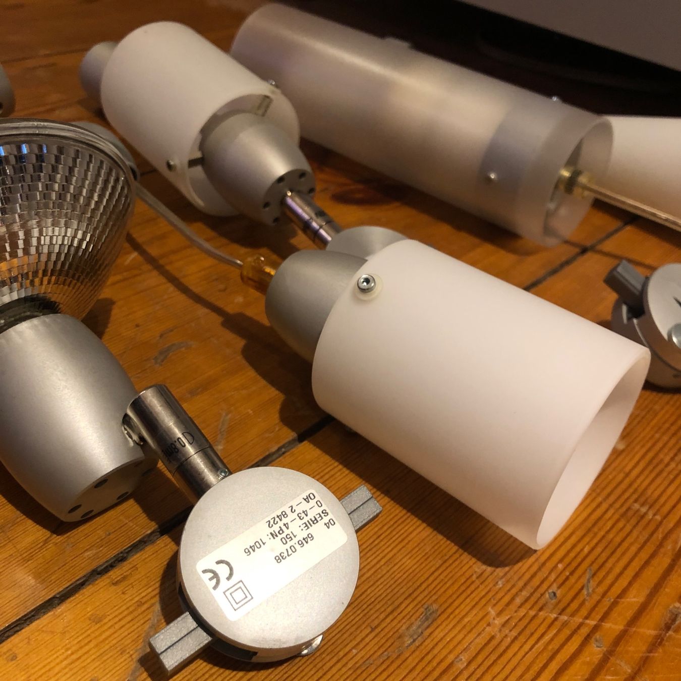 Lampen: Sortiment Spots für Stromschiene – Gebraucht aus Neerach von Arbimus 4