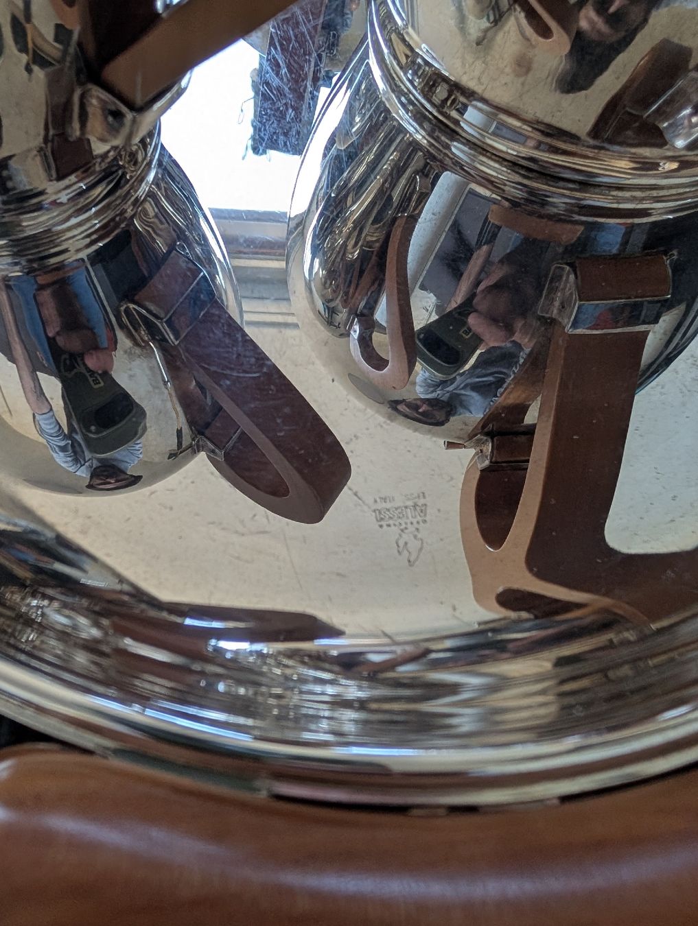 Alessi Set di piatti: Alessi set the caffè avec plateau – Usato da Adliswil venduto da heiserhorn 3