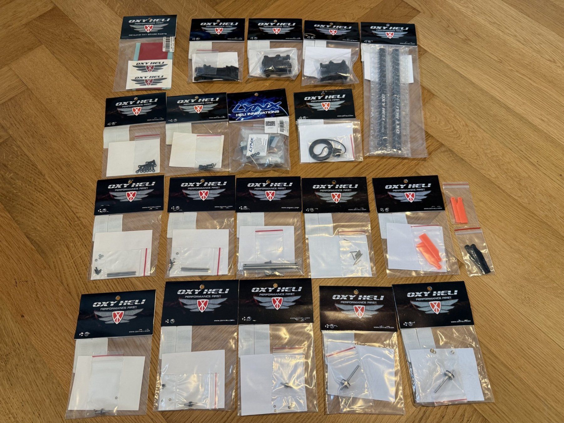 RC Modellbau: Lynx Oxy 2 Heli Ersatzteile – Neu und originalverpackt aus Luzern von Blade26