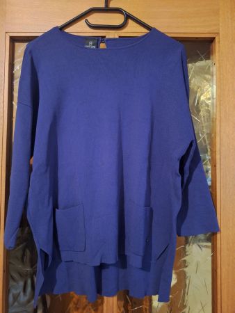 Damen Pullover Madeleine blau Grösse 40/42