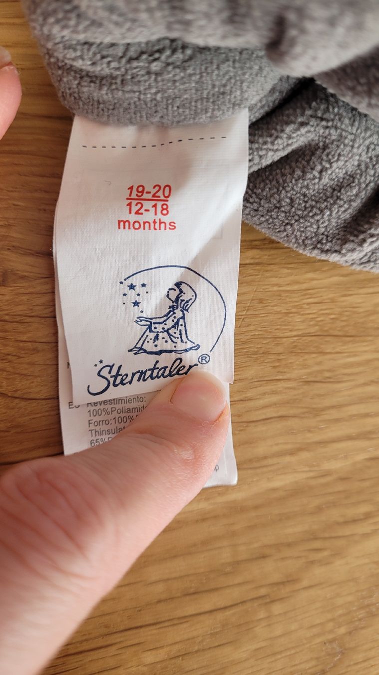 Sterntaler Scarpe per ragazzi: Füsslinge / Babyschuhe, Grösse 19 - 20 – Usato da Uetendorf venduto da Heyhey3661 3