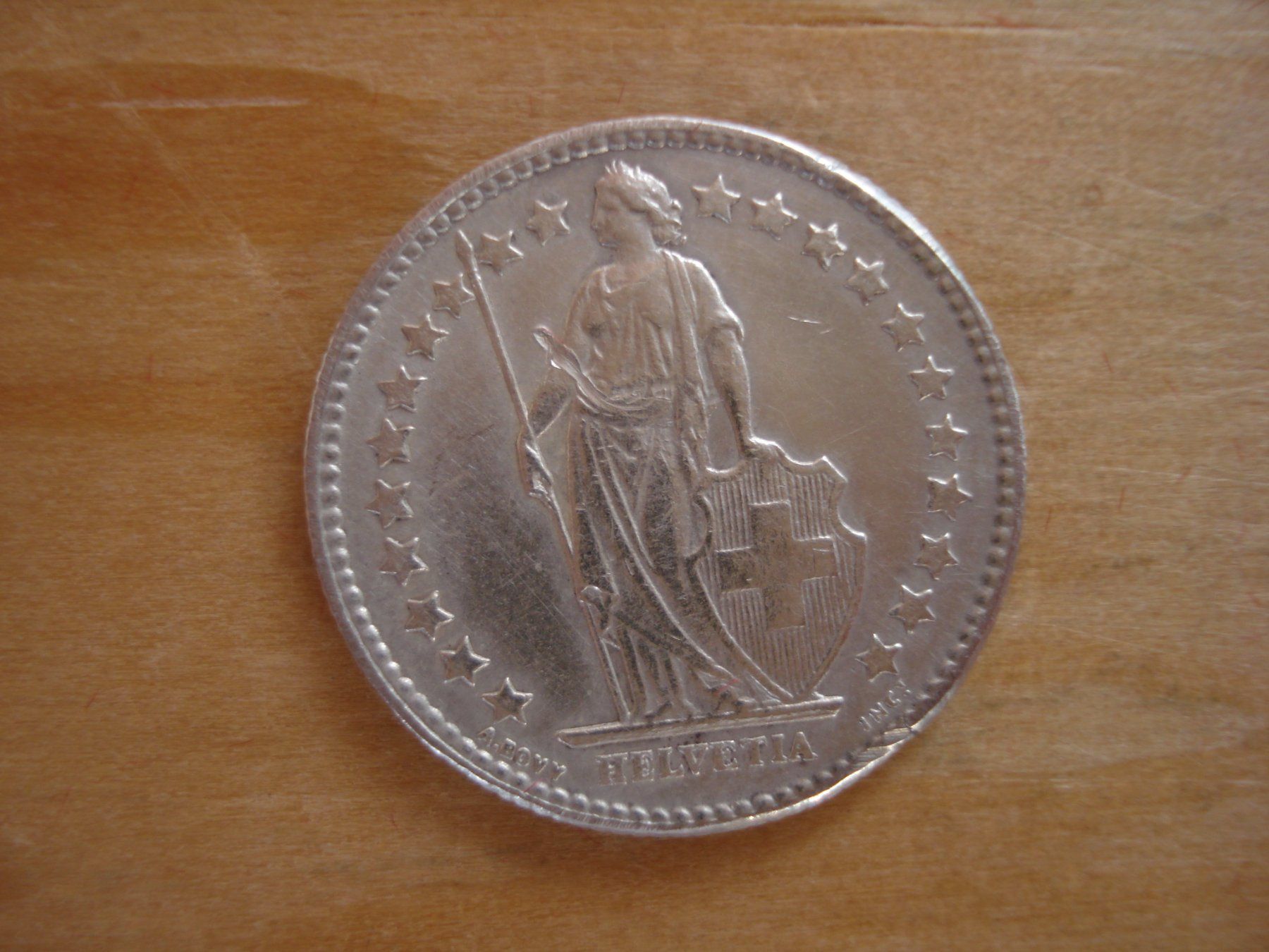Tutti le monete: (C1) 1/2 Franken 1900 VZ – Usato da Erlach venduto da Net-Coins 1