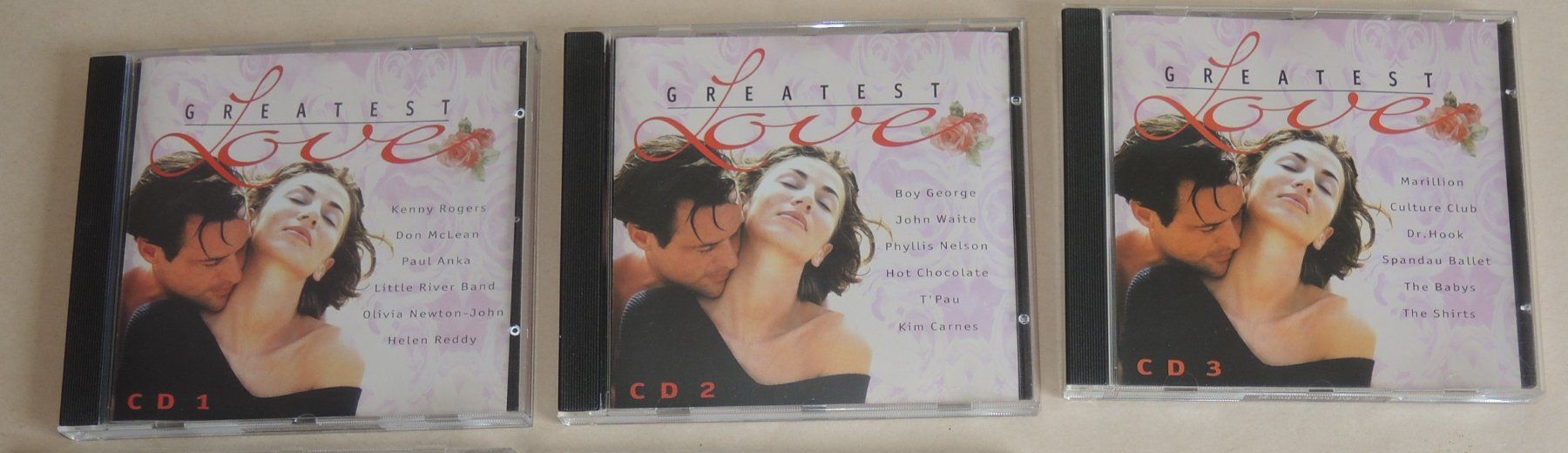 CD: Love Liebe 3 CD Greatest Love Songs – Usato da Rorschach venduto da maeck8