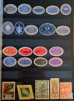 Historische Siegelmarken Krupp, Borsig & Vignetten MLH (23 S