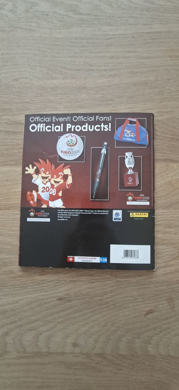 Panini Album: EM 2008 Panini Album vollständig – Nuovo (secondo la descrizione) da Buchs ZH venduto da GRE_11 3