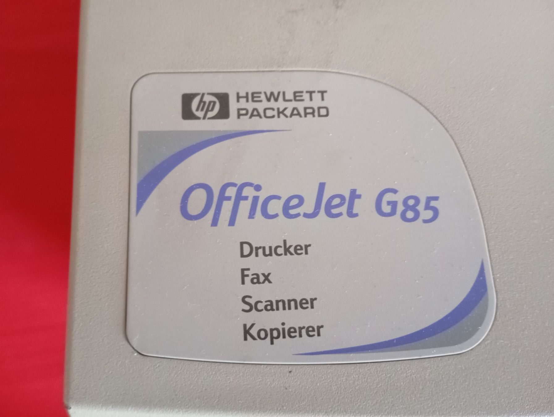 Hewlett Packard Stampanti: HP OfficeJet G85 Drucker DEFEKT – Difettoso da Weinfelden venduto da mjbw 1