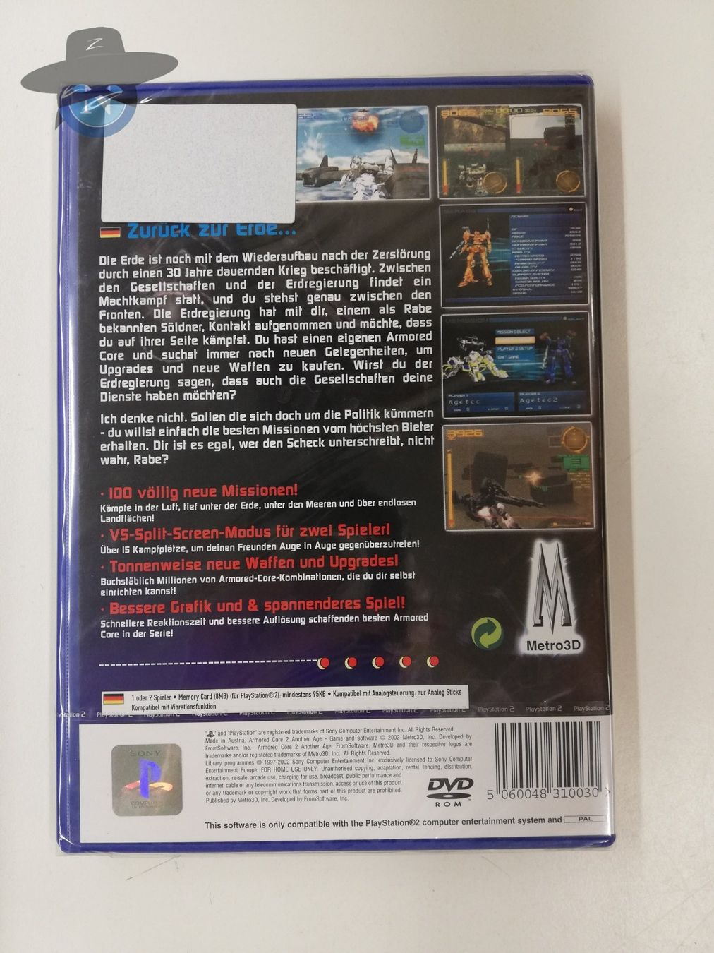 Sony Giochi: Armored Core - another age / NEU - sealed / Sony PS2 – Nuovo (secondo la descrizione) da St. Gallen venduto da zorro_dc 1
