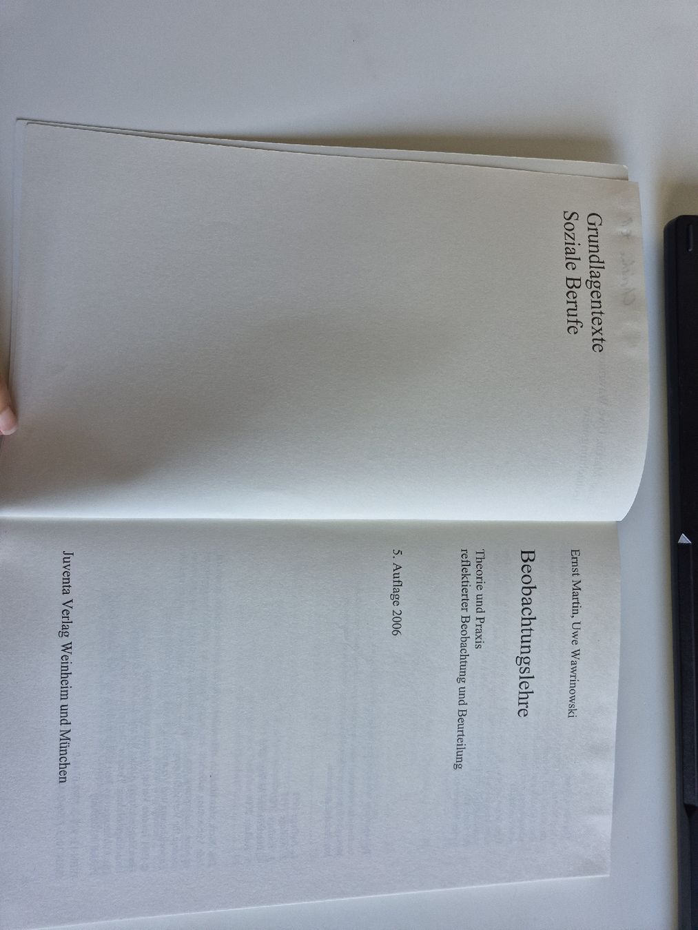 Libri: Fachbuch Beobachtungslehre – Usato da Illnau venduto da Schnemi 2