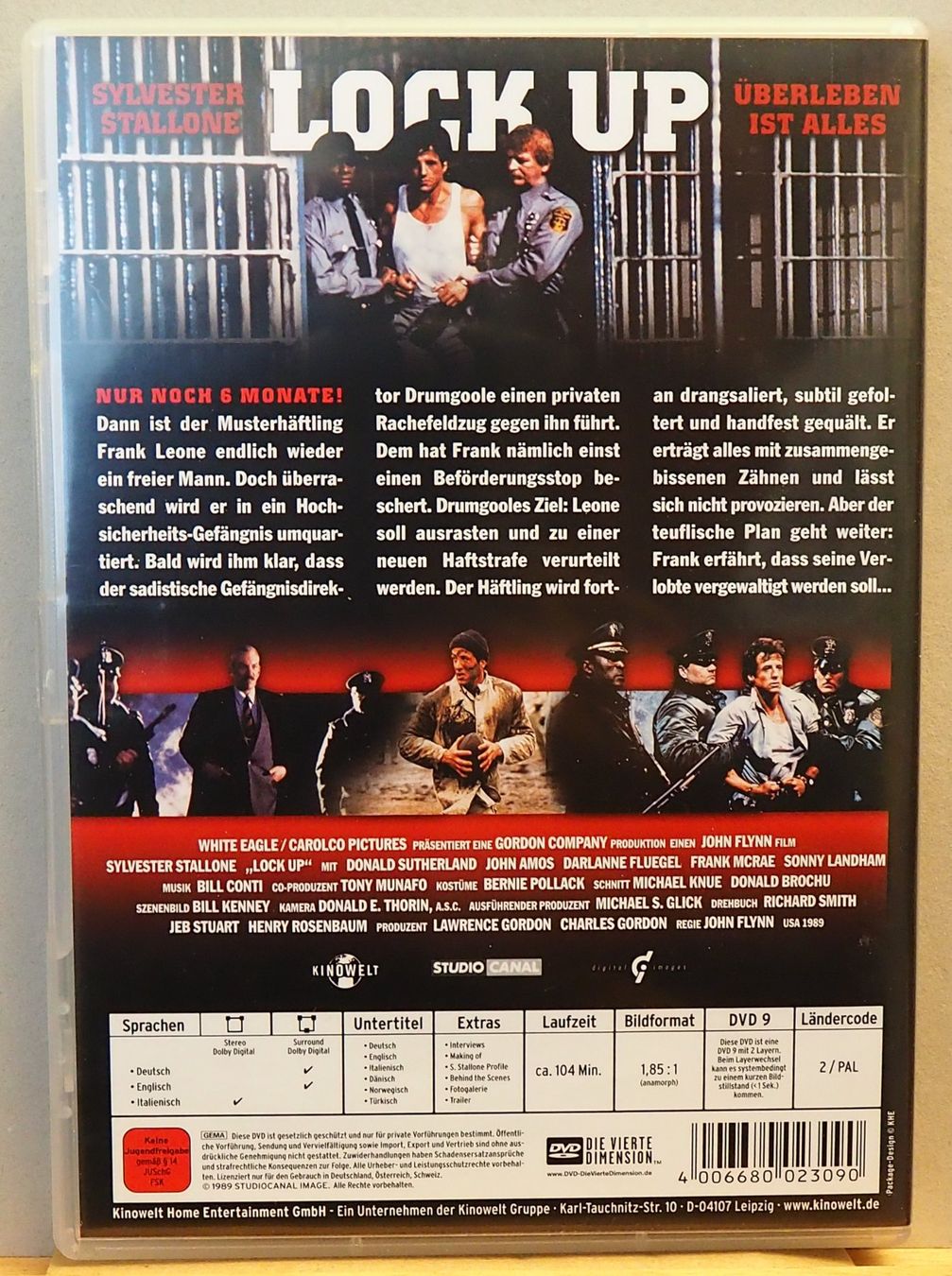 Alle DVDs: Lock Up / Silvester Stallone – Gebraucht aus Chur von dluli 1
