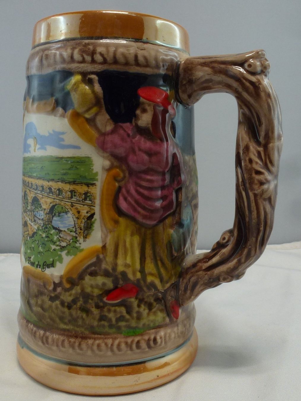 Bicchieri: Bier-Humpen Le Pont du Gard – Usato da Murgenthal venduto da B.StM 6