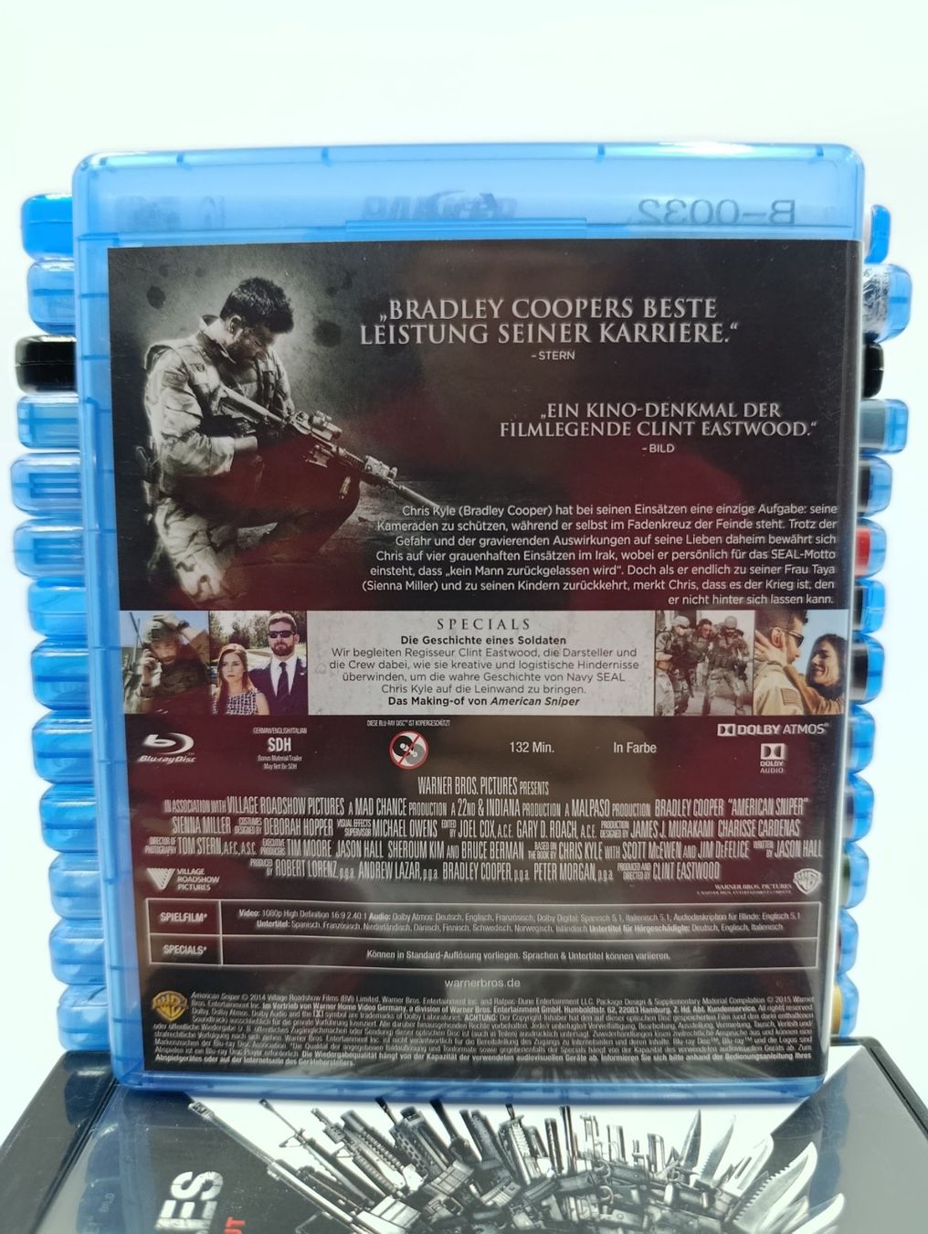 Tutti i DVDs: American Sniper Blu Ray Film – Usato da Wil SG venduto da Donaldus 1