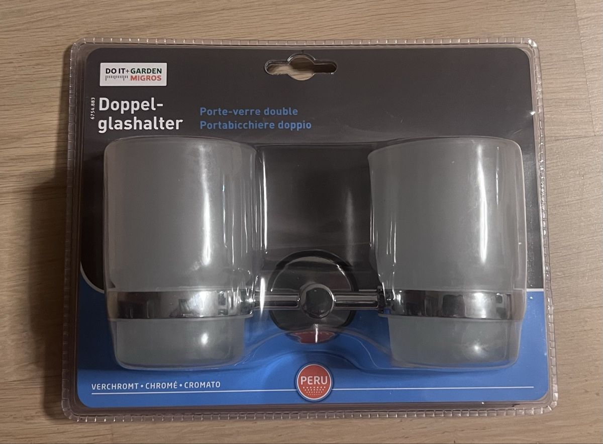 Autres accessoires p. véhicule: Doppelglashalter neu OVP – Neuf avec emballage d'origine à Pfäffikon SZ par Gschmois26