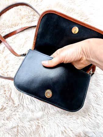 LEDERTASCHE TASCHE BAG LEDER L' ARTIGIANO ITALY CLUTCH TOP
