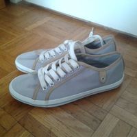 Sommer-Sneakers, hellgrau, Gr. 36 – Bequem & Top Zustand!