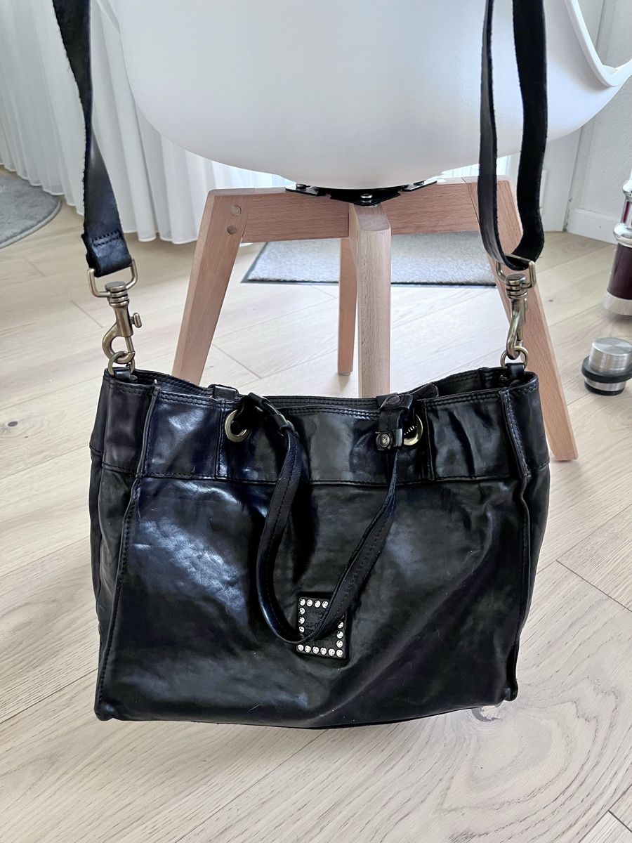 Campomaggi Borse da donna: Handtasche Campomaggi  schwarz – Nuovo (secondo la descrizione) da Gränichen venduto da krokus71 3