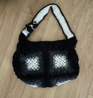 Sac 'ballon' d'été en crochet carrés granny