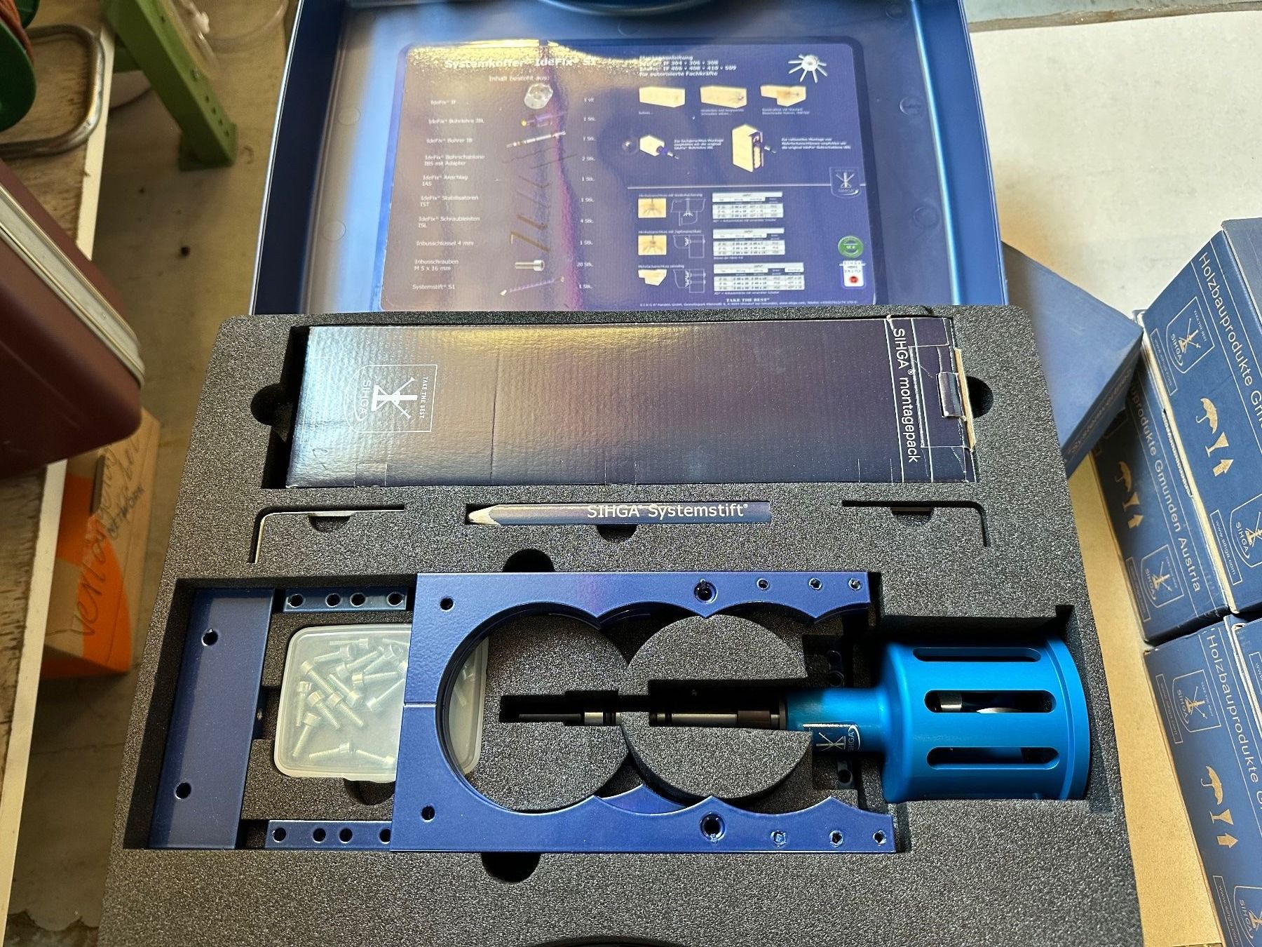 Tutti gli attrezzi: SIHGA Systemkoffer IdeFix SI 30 / S35300 – Nuovo e nell'imballaggio originale da Uetendorf venduto da Revotool 1