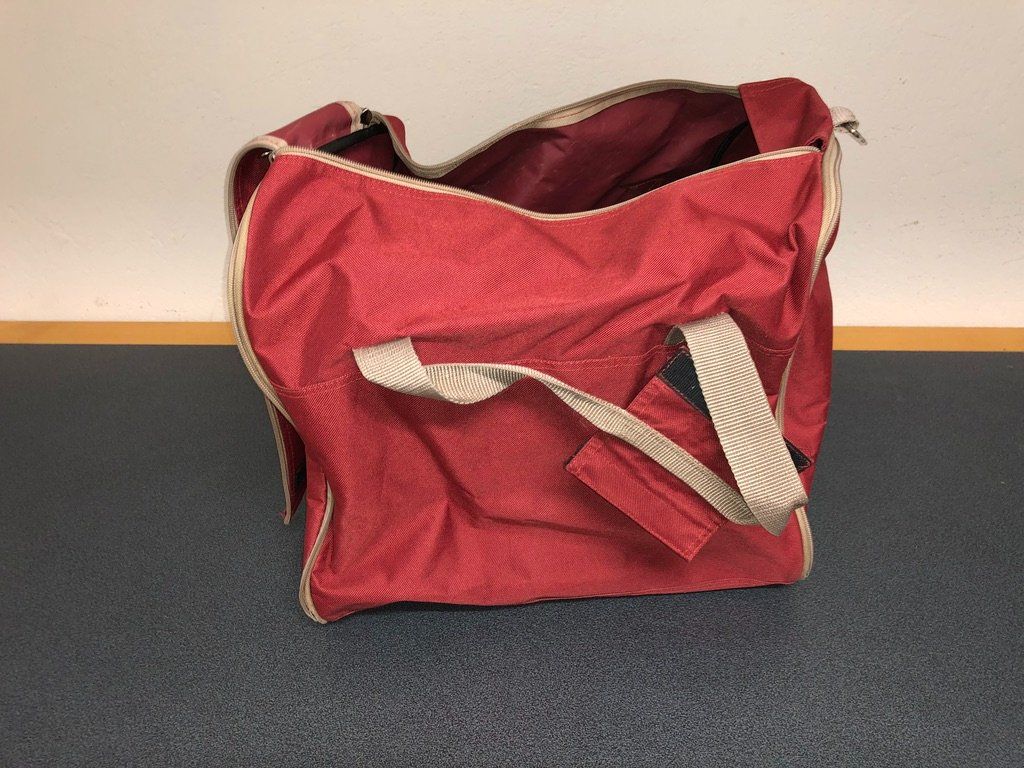 Borse: Reisetasche Tasche rot – Usato da Zürich venduto da dojoal64 4