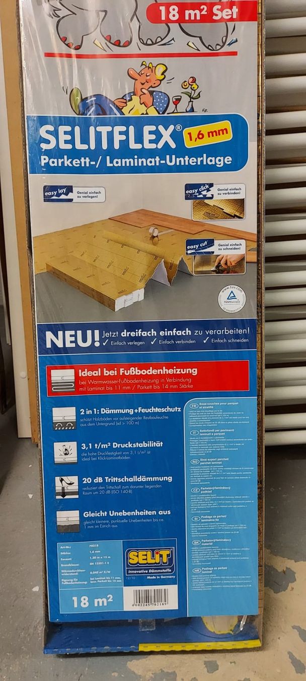 Rivestimenti per pavimenti: Parkett- / Laminat-Unterlage – Nuovo e nell'imballaggio originale da Madetswil venduto da s_l_ss5b