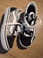 Vans Old Skool Kids Leopard Print Sneakers Size US 13.5