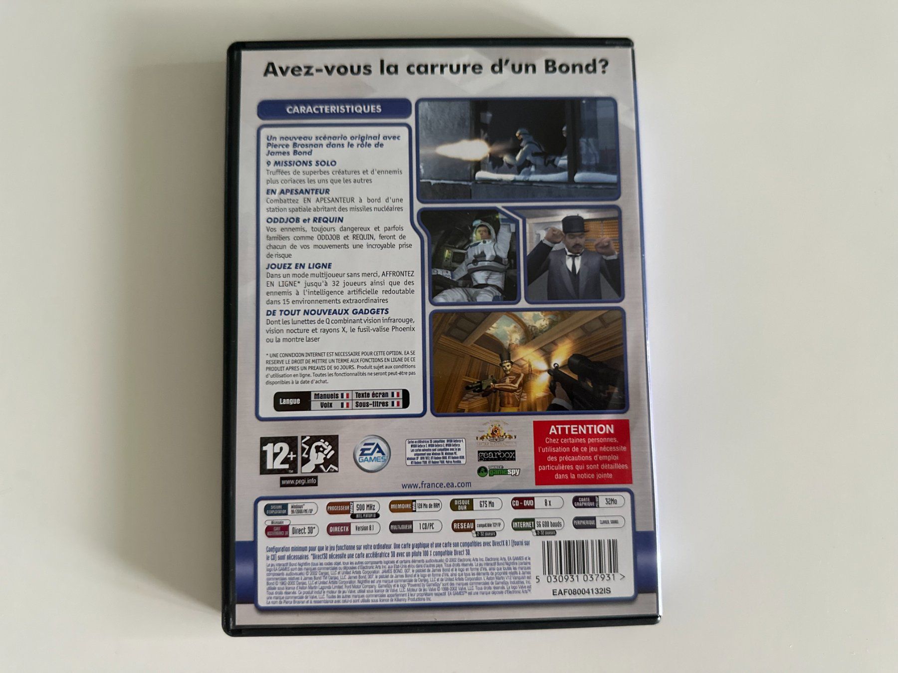 Microsoft Giochi: 007: Nightfire, PC – Usato da Couvet venduto da nay_prh5 2